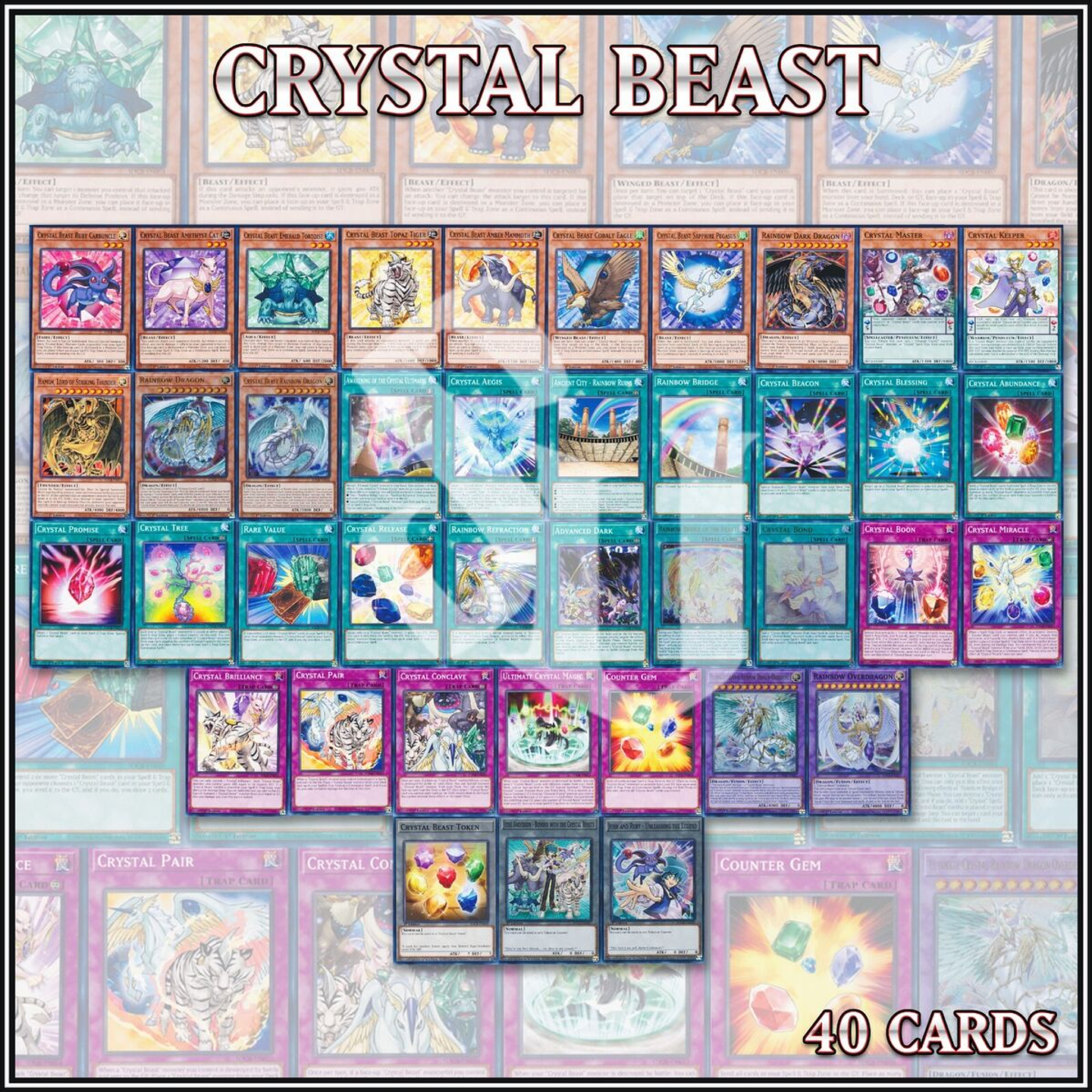 STRUCTURE DECK: LEGEND OF THE CRYSTAL BEASTS 2