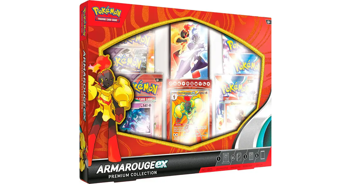 pokemon trading card games armarouge ex premium collection box Pokemon - Armarouge ex main image 0