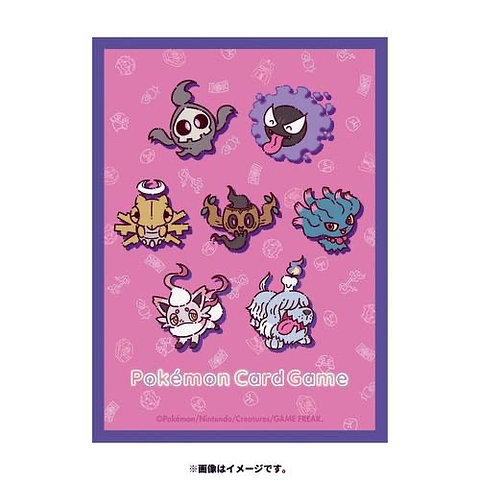 Pokémon TCG Exclusive Card Sleeves: Pokémon Center Japan: Ghost Pokémon