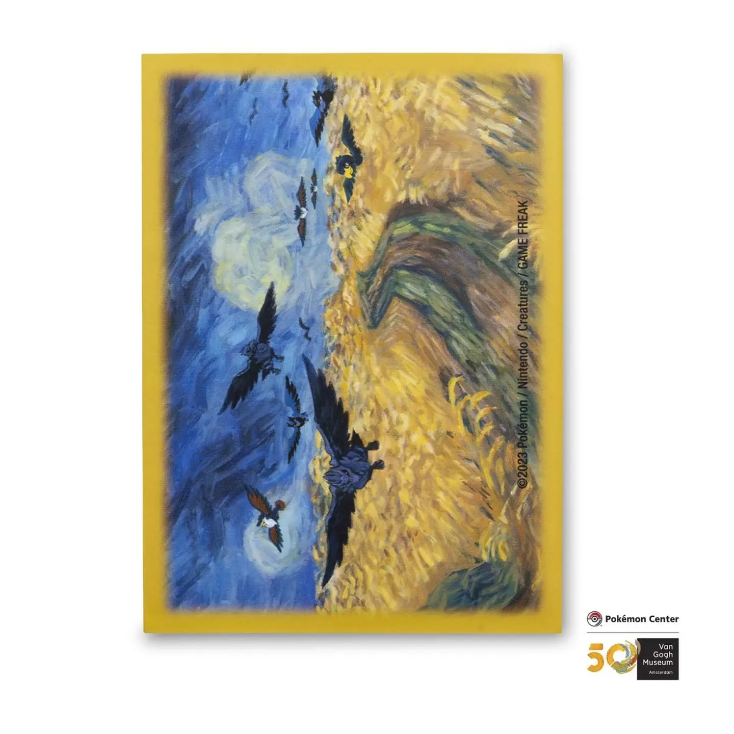 Corviknight Inspired by Wheatfield with Crows Card Sleeves 1