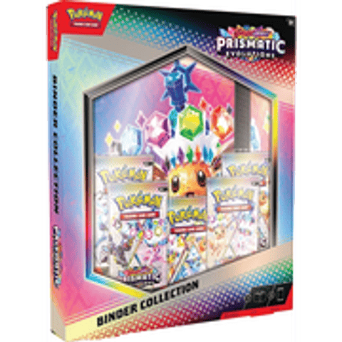Prismatic Evolutions Binder Collection Spanish