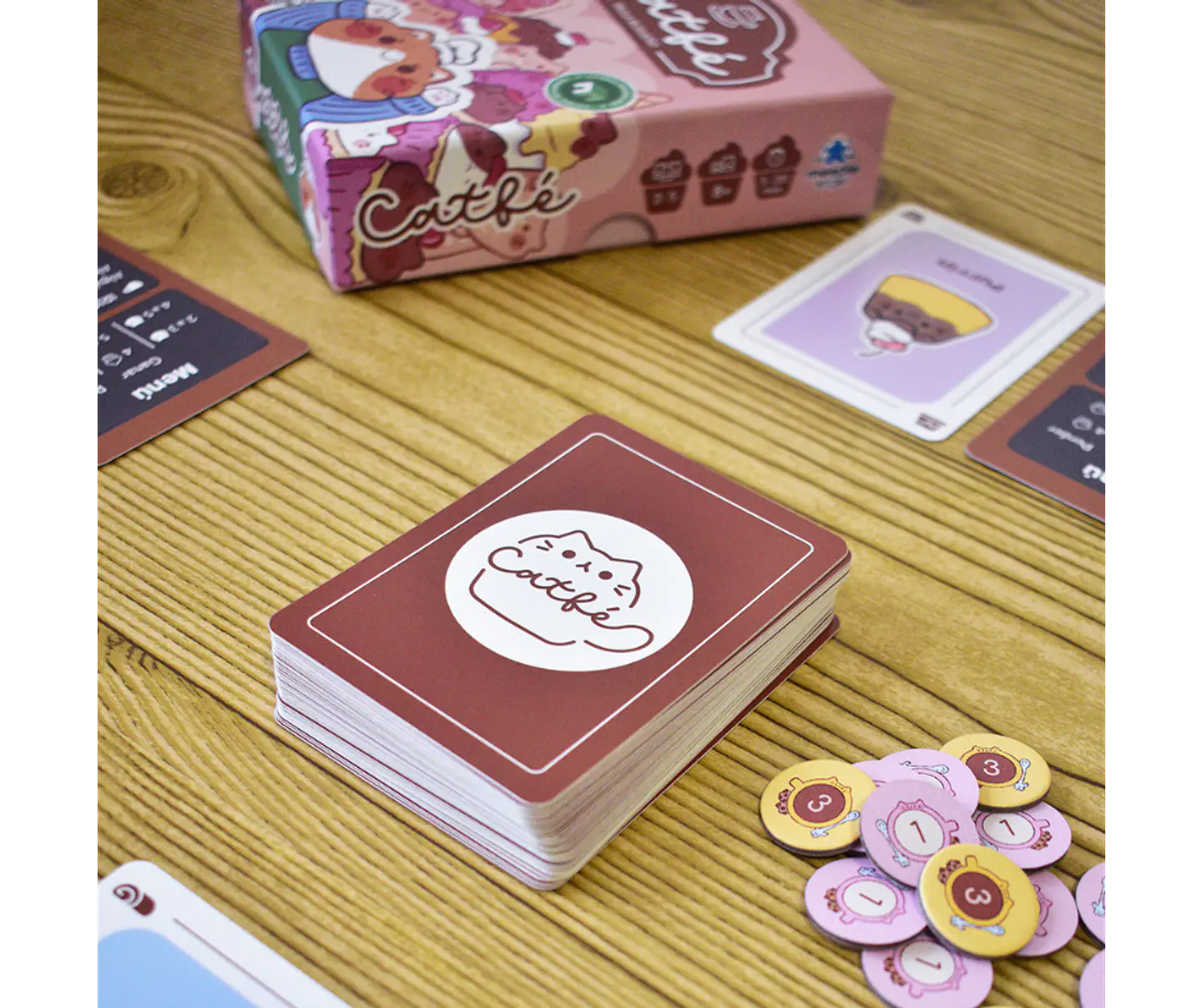 Catfé Juego de Mesa 4