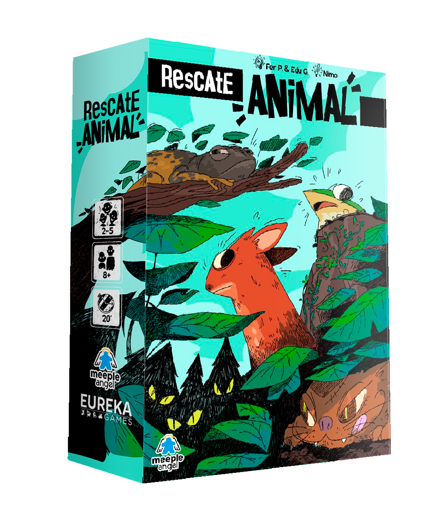 Rescate Animal Juego de Mesa 1