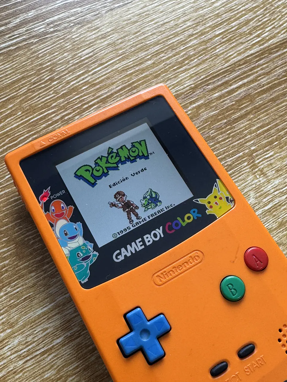 Backlit IPS Console Mod – Pokemon 3rd Anniversary Design – Game Boy Color 1