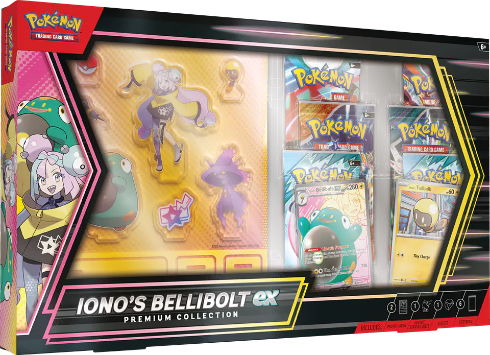 Iono’s Bellibolt Ex Premium Collection INGLÉS  1