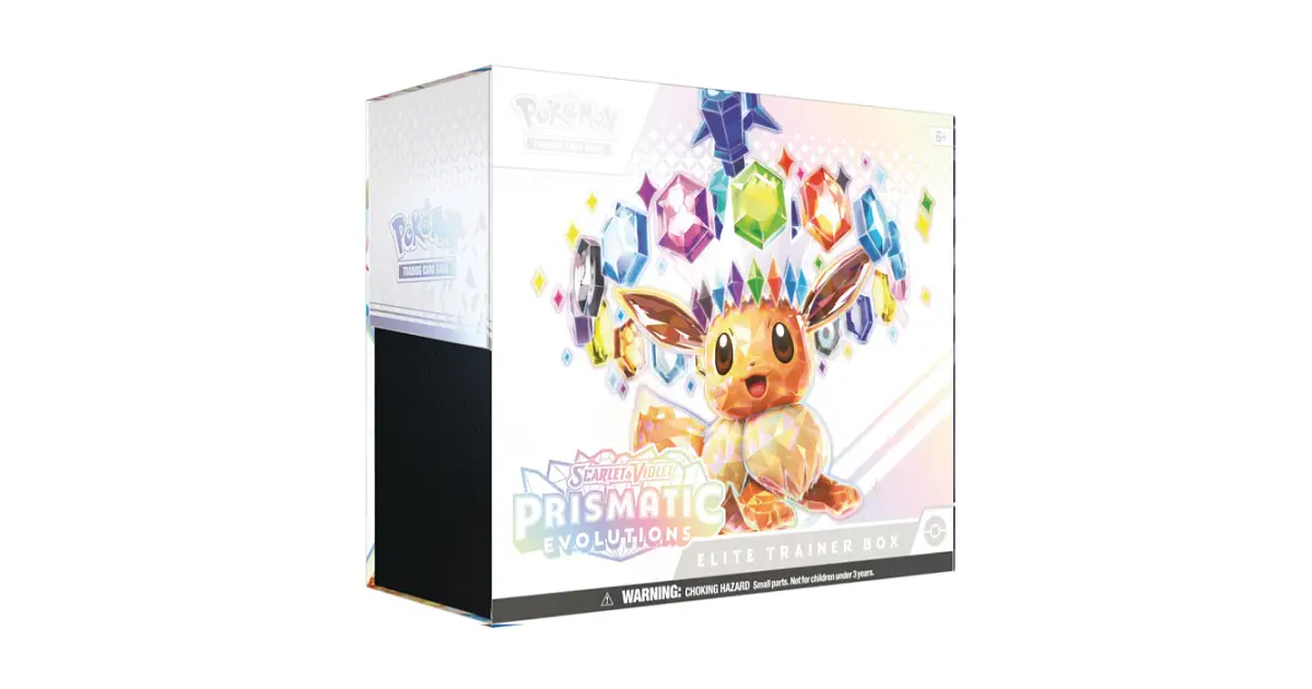 Prismatic Evolutions – Elite Trainer Box INGLÉS