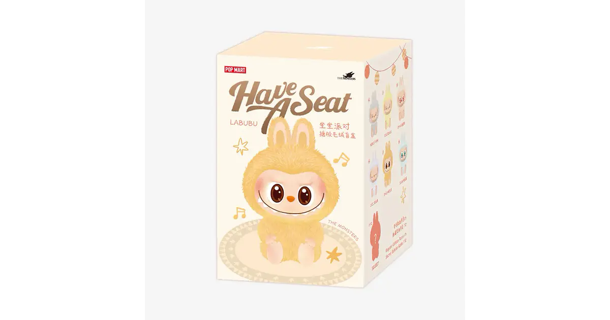 RESERVA) Labubu Have a Seat x Pop Mart