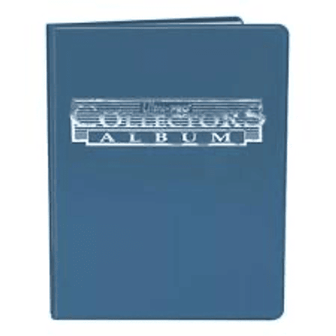 Ultra Pro Collectors Album 9 Bolsillos Azul