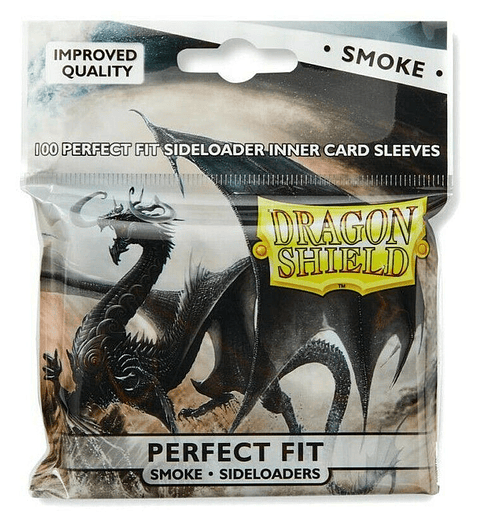 Protectores Dragon Shield: Perfect Fit - Smoke - Standard (100pzs)