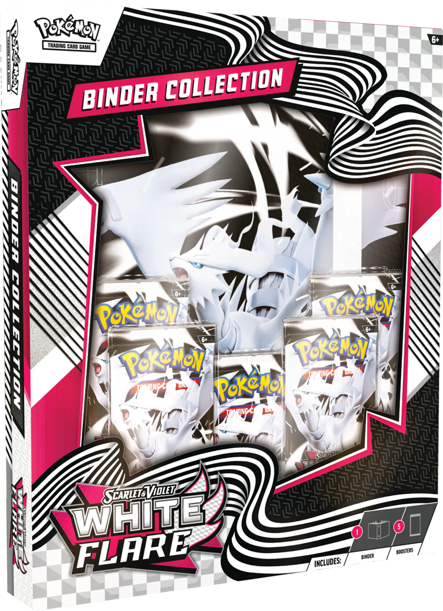Pokemon TCG White Flare Binder Collection Inglés  1