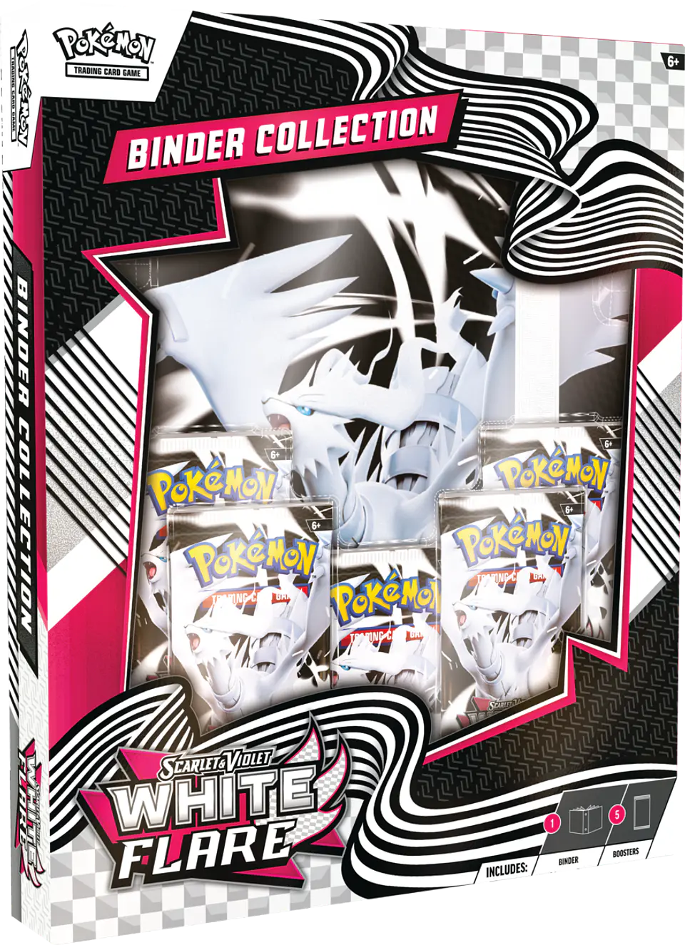 Pokemon TCG White Flare Binder Collection Inglés  1