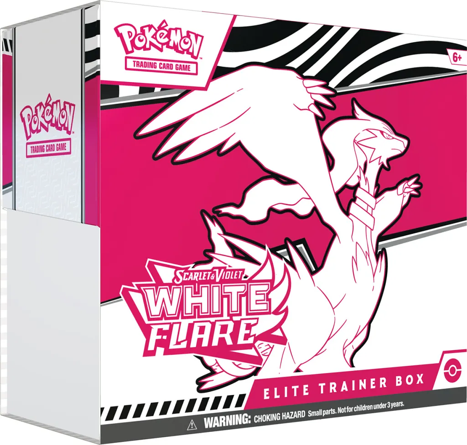 Pokemon TCG Scarlet & Violet – White Flare – Elite Trainer Box English 1
