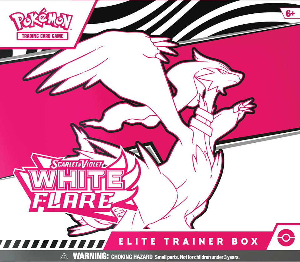 Pokemon TCG Scarlet & Violet – White Flare – Elite Trainer Box English 2