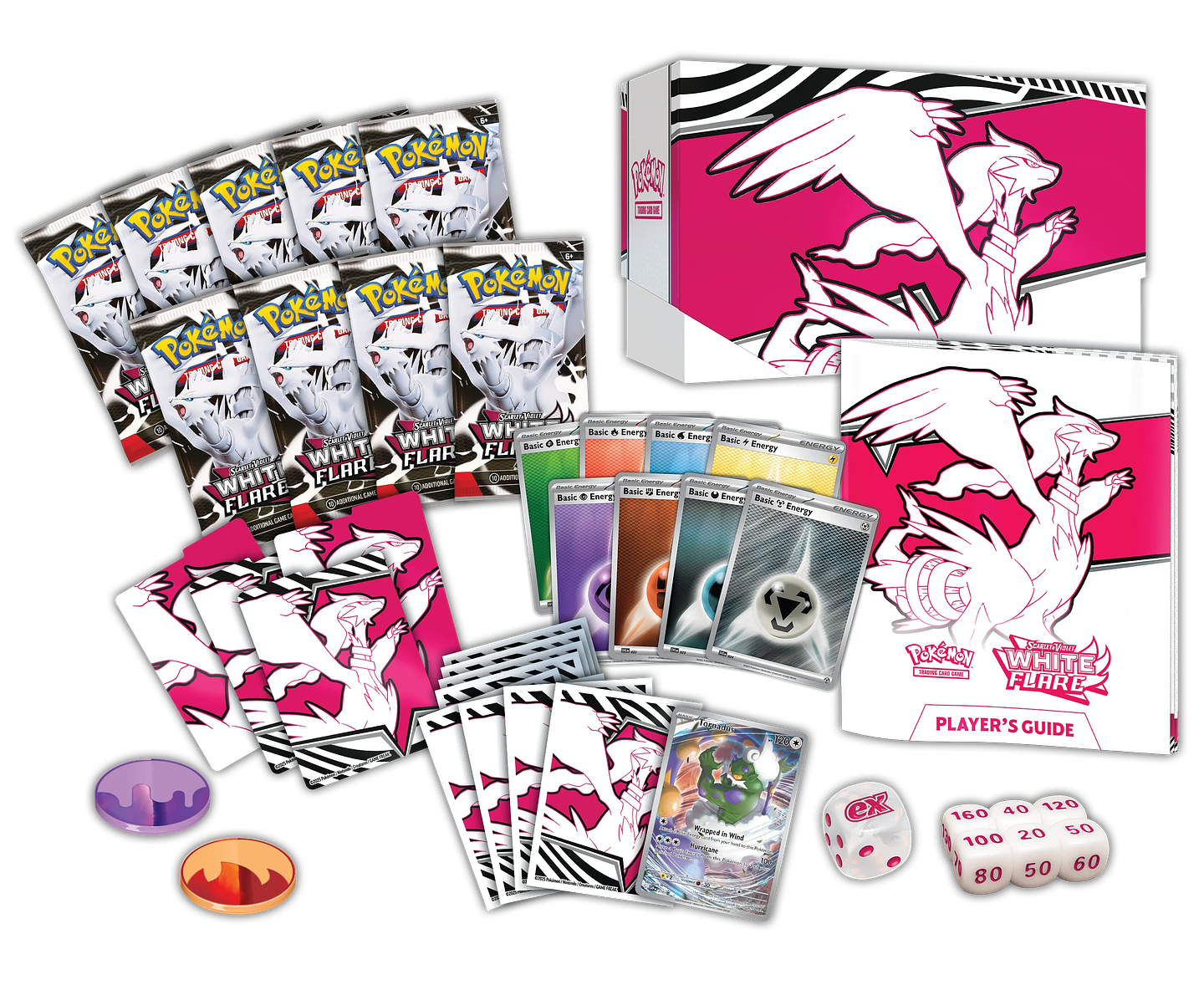 Pokemon TCG Scarlet & Violet – White Flare – Elite Trainer Box English 3