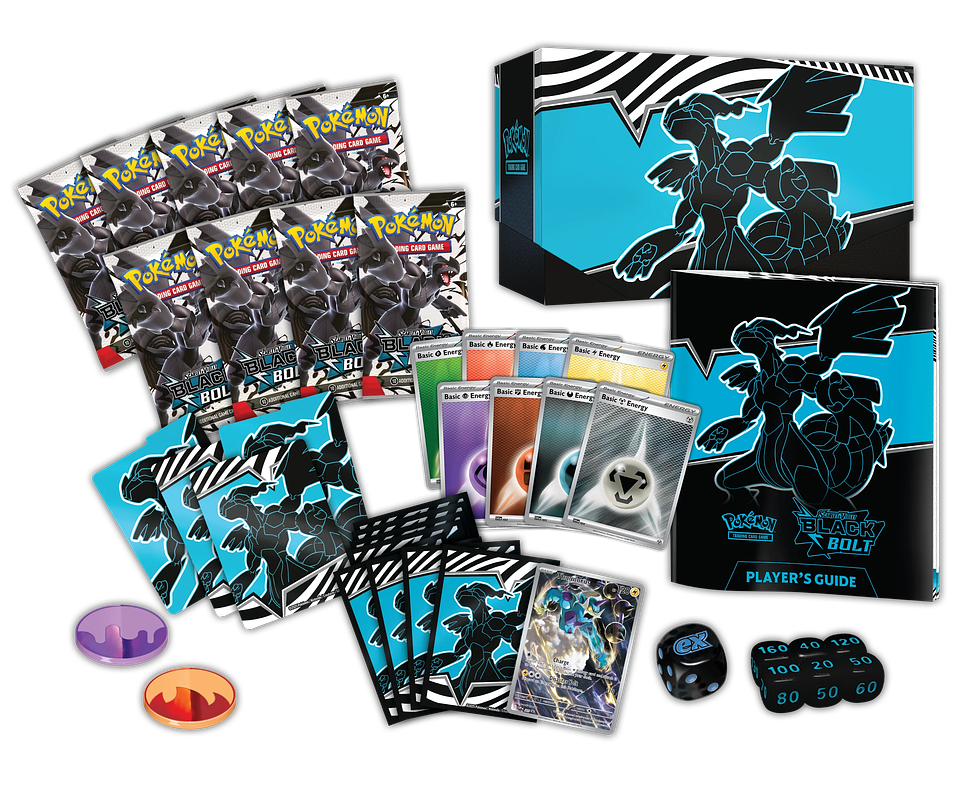 Pokemon TCG Scarlet & Violet – Black Bolt – Elite Trainer Box English 3