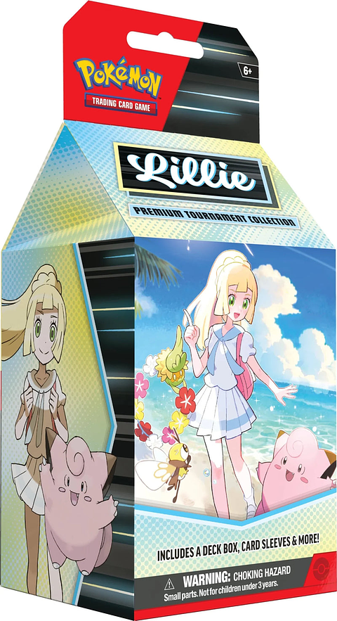 POKEMON TCG LILLIE PREMIUM TOURNAMENT COLLECTION ESPAÑOL 