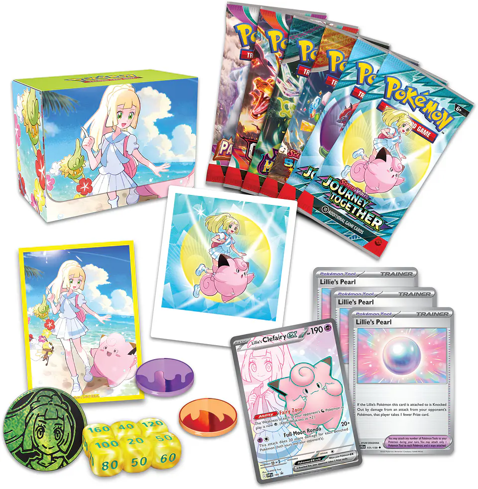 POKEMON TCG LILLIE PREMIUM TOURNAMENT COLLECTION ESPAÑOL  3