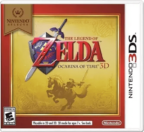 The Legend of Zelda: Ocarina of Time 3D USADO
