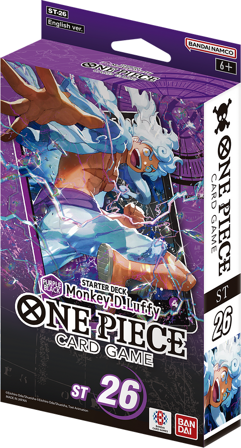 STARTER DECK - PURPLE/BLACK MONKEY.D.LUFFY (ST26)