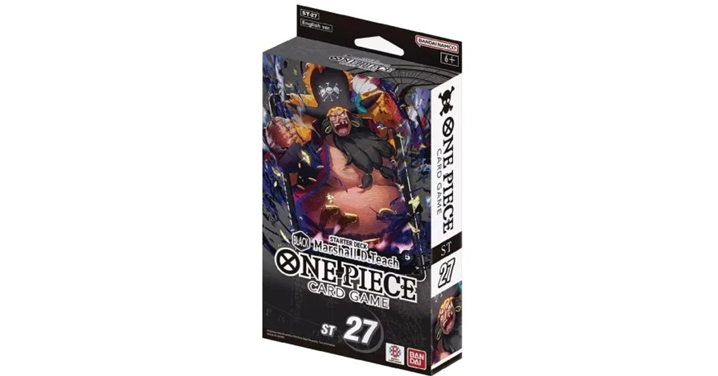 STARTER DECK - BLACK MARSHALL.D.TEACH (ST27) 1