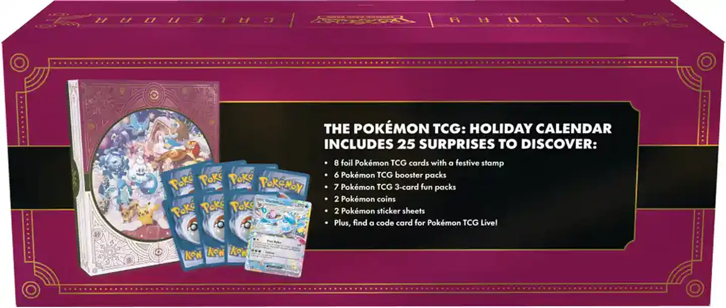 (Preventa) Pokemon TCG: Holiday Calendar (2025) 3