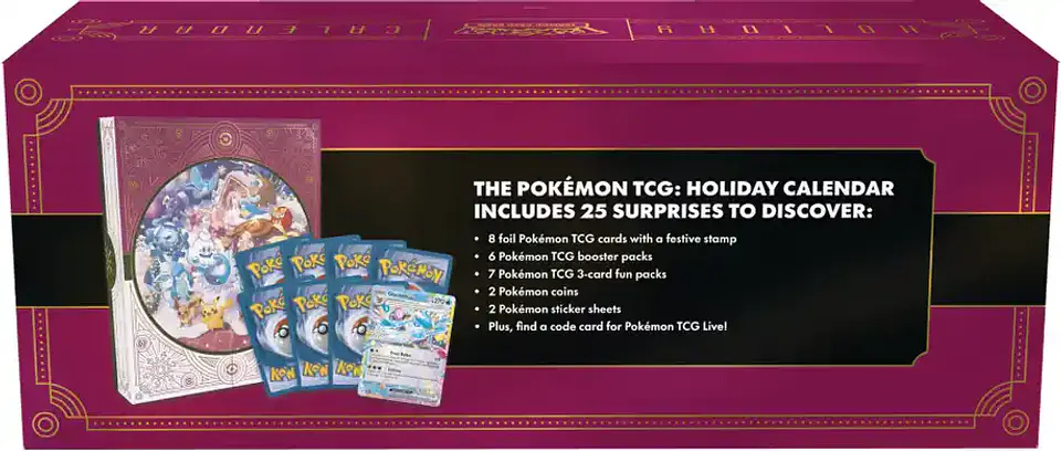 (Preventa) Pokemon TCG: Holiday Calendar (2025) 3
