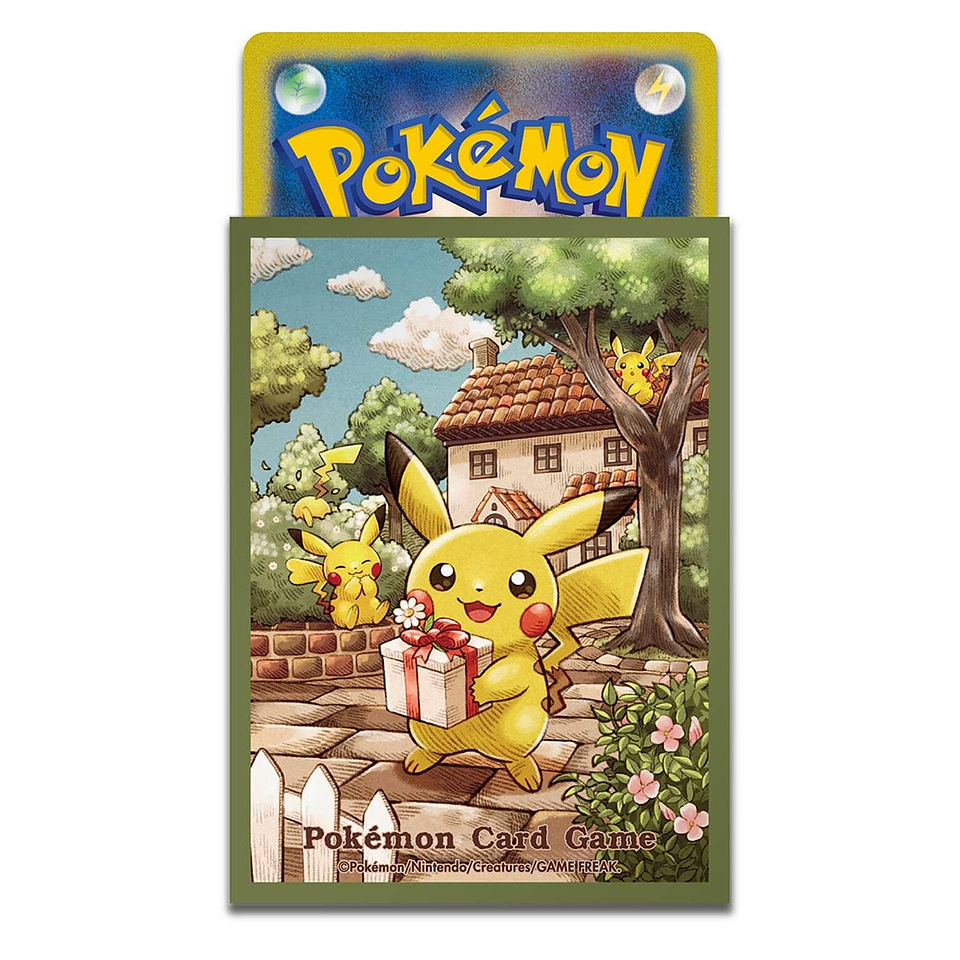 Card Sleeves Pikachu Pokemon CENTER JAPÓN   1