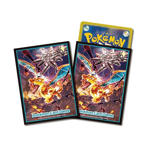 Pokemon Japanese Card Sleeves - Tera Charizard