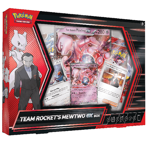Team Rocket’s Mewtwo Ex Box (INGLÉS)