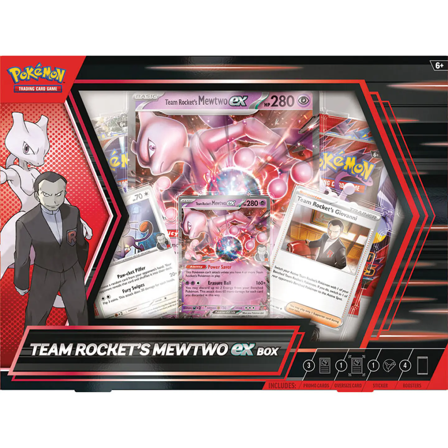 Team Rocket’s Mewtwo Ex Box (INGLÉS) 3