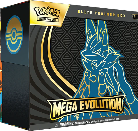 Mega Evolution Elite Trainer Box – Lucario ESPAÑOL 