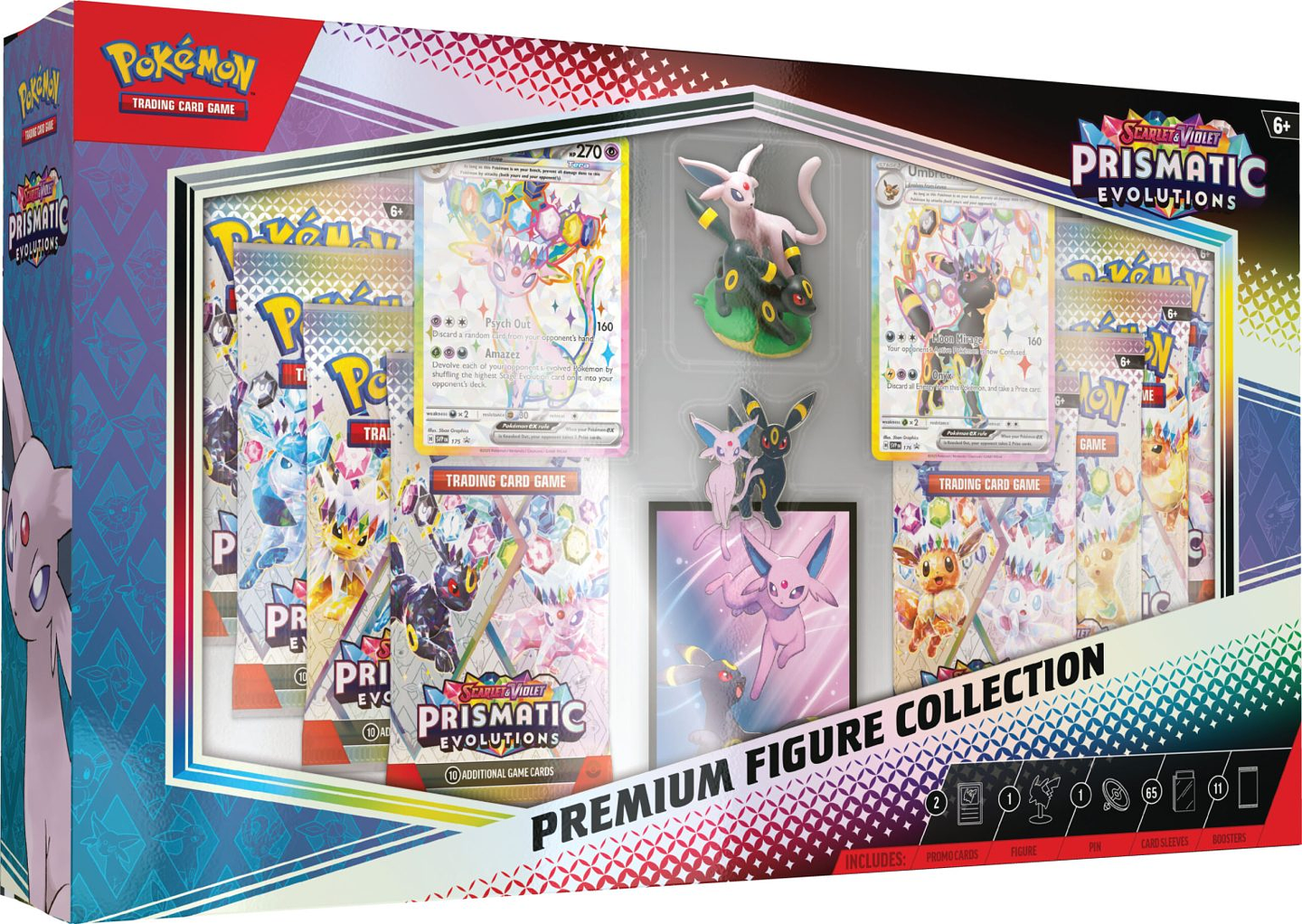 (RESERVA) POKEMON TCG - PRISMATIC EVOLUTIONS - PREMIUM FIGURE COLLECTION INGLES  1