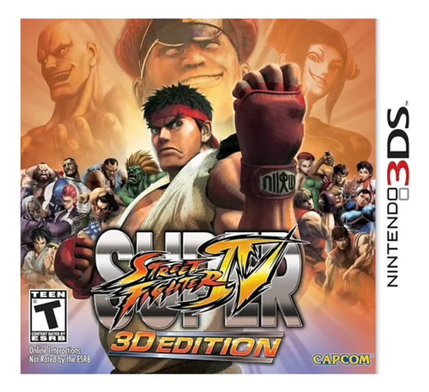 Super Street Fighter IV 3ds Usado 1