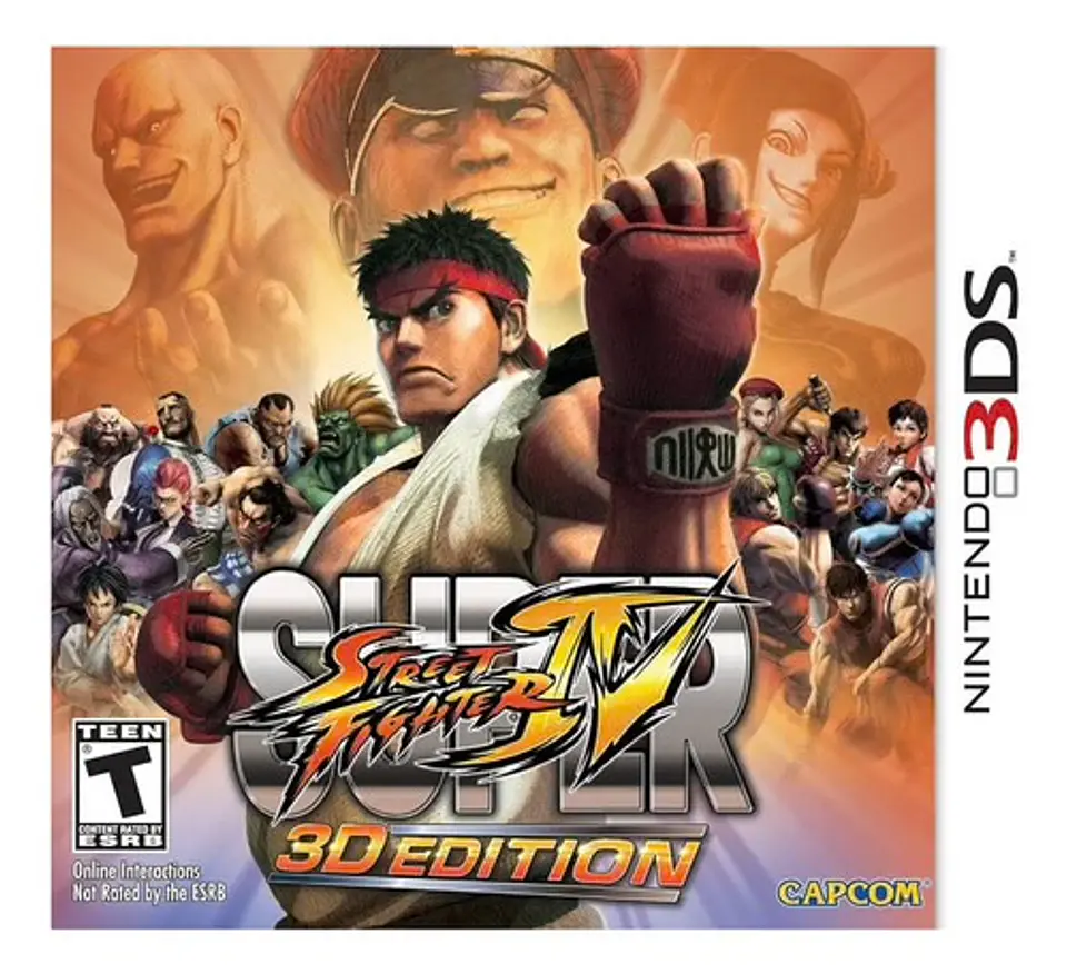 Super Street Fighter IV 3ds Usado 1