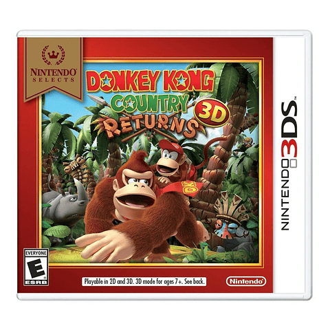 Donkey Kong Country Returns 3DS 