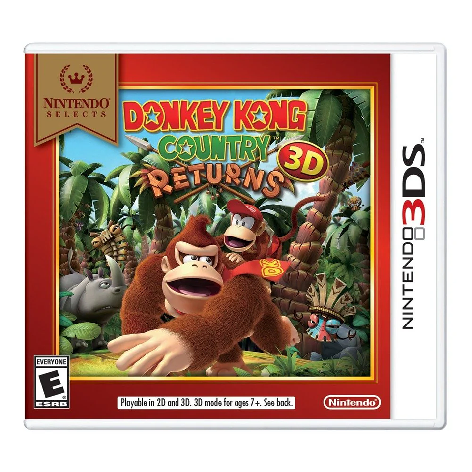 Donkey Kong Country Returns 3DS  1