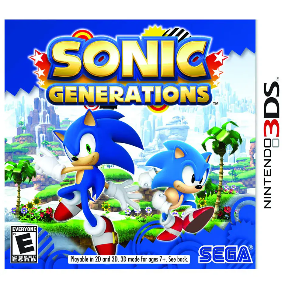 Sonic Generations 3DS USADO 1