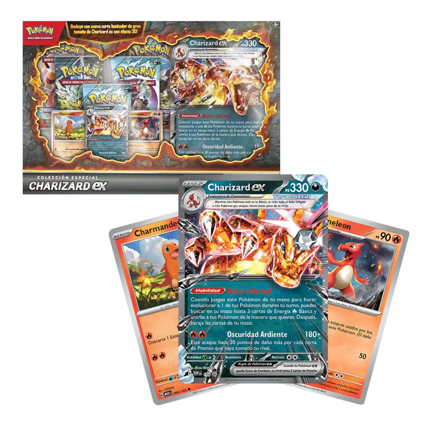 Pokémon Charizard Ex Special Collection INGLÉS  3