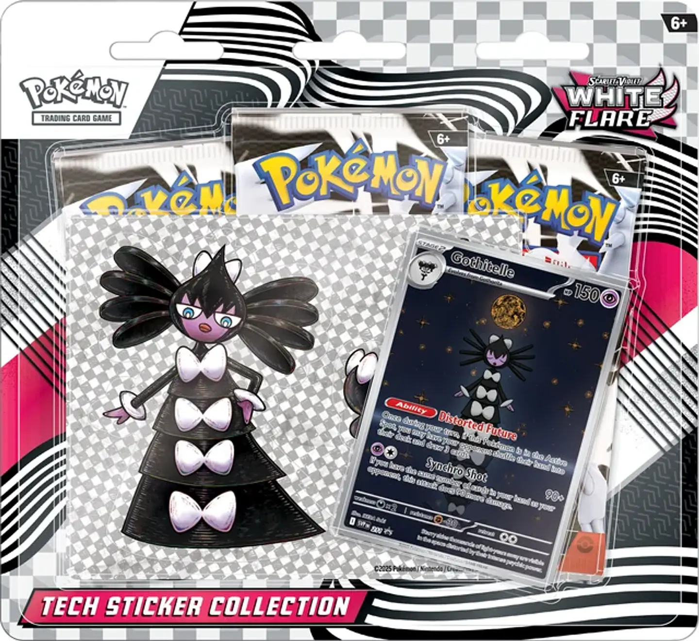 Tech Sticker Collection Gothitelle Inglés  1