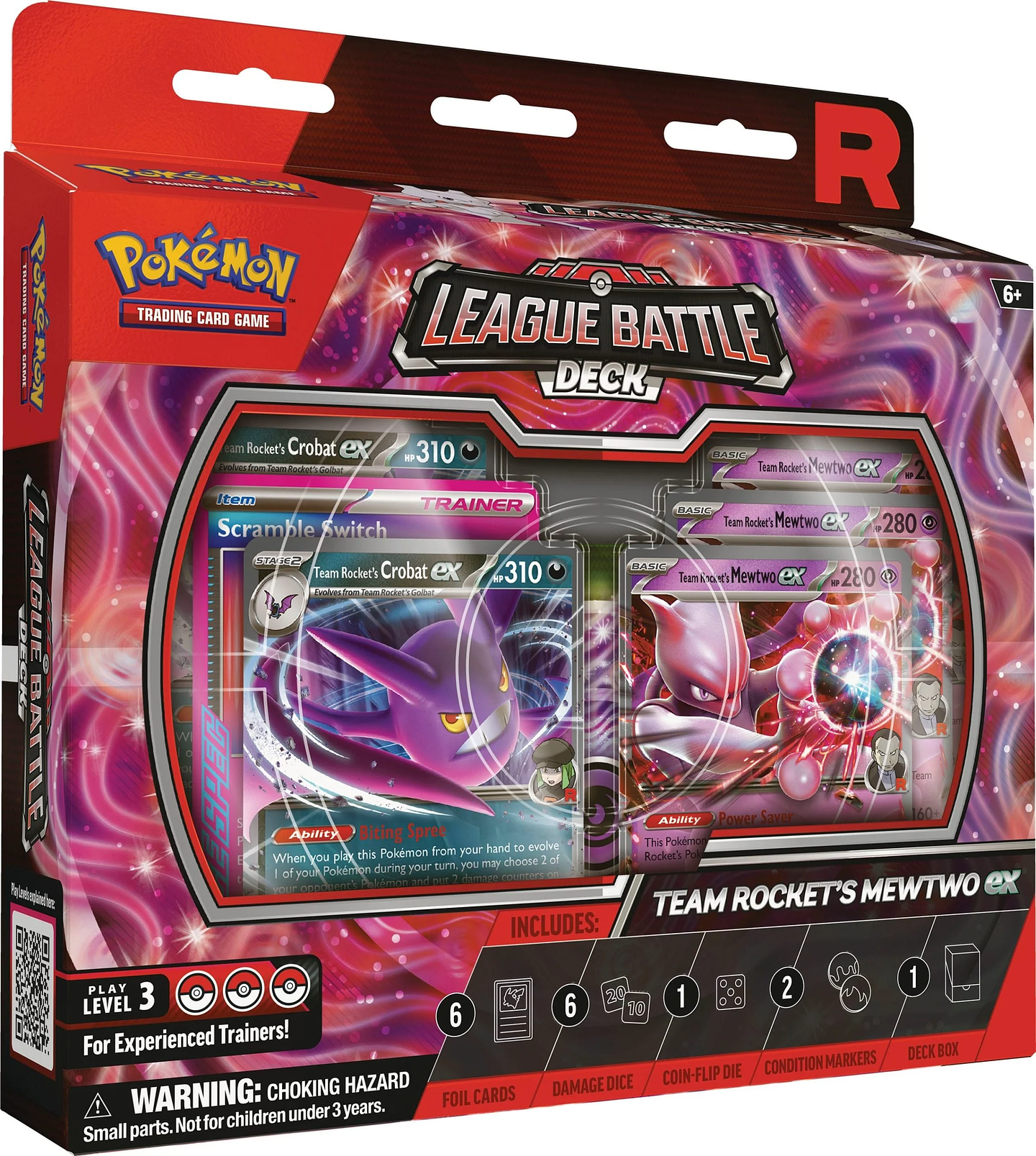 Team Rocket’s Mewtwo ex League Battle Deck INGLÉS  1