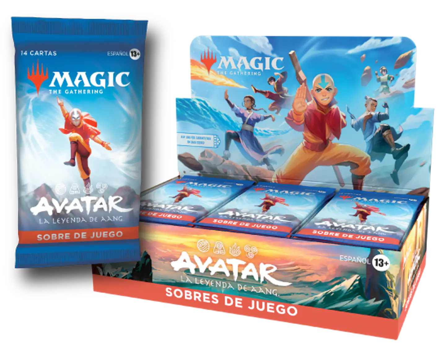 MTG [SP] AVATAR THE LAST AIRBENDER - SOBRE DE JUEGO ESPAÑOL  2