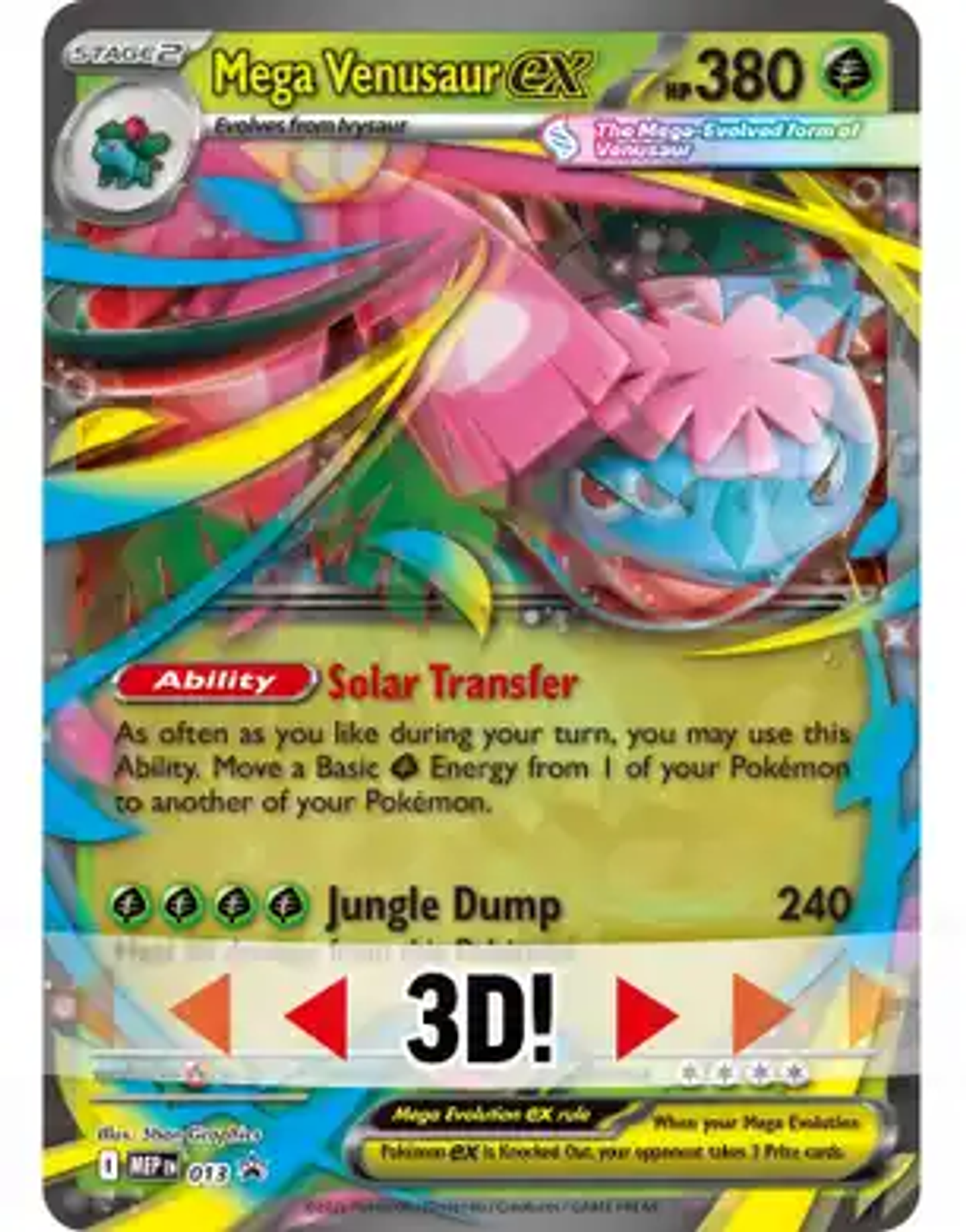 POKEMON TCG MEGA VENUSAUR EX PREMIUM COLLECTION INGLÉS 2