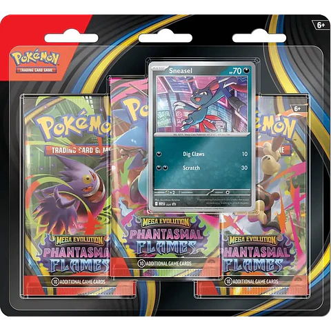 Mega Evolution Phantasmal Flames Blister Pack INGLÉS 
