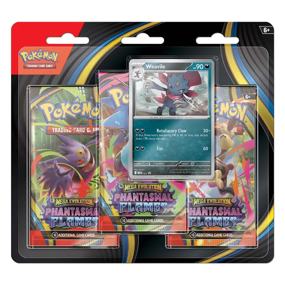 Mega Evolution Phantasmal Flames Blister Pack INGLÉS  2