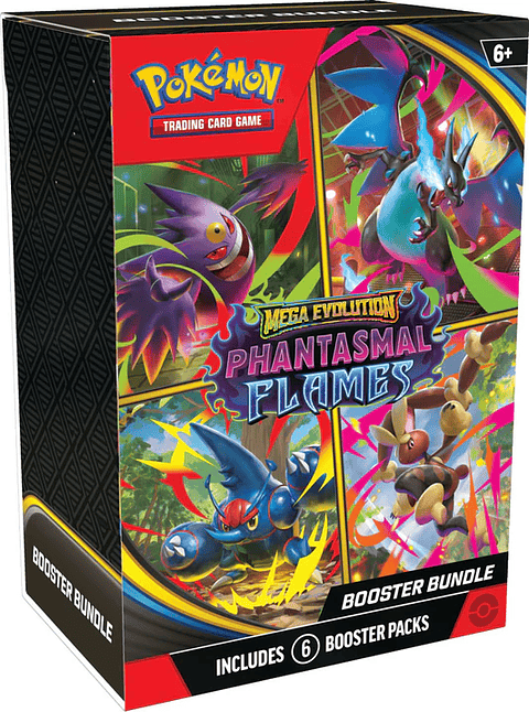 Mega Evolution Phantasmal Flames - Booster Bundle Español 