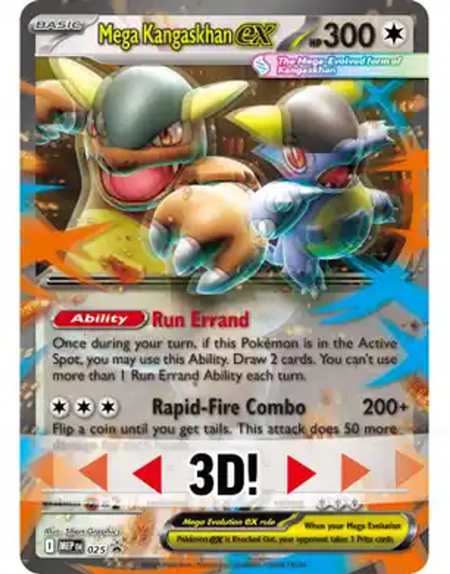 POKEMON TCG MEGA KANGASKHAN EX BOX Español  3