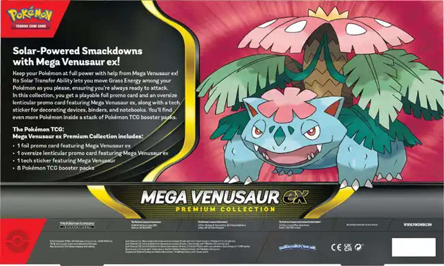 POKEMON TCG MEGA VENUSAUR EX PREMIUM COLLECTION ESPAÑOL  7