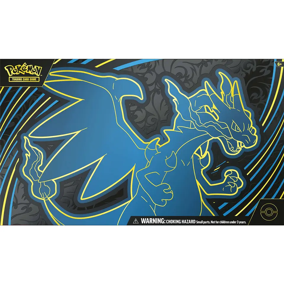 MEGA CHARIZARD X EX ULTRA PREMIUM COLLECTION ESPAÑOL X 4 3