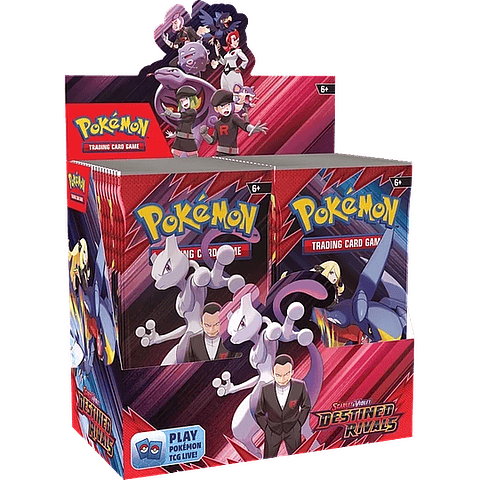 (RESERVA) Destined Rivals Booster Box Inglés