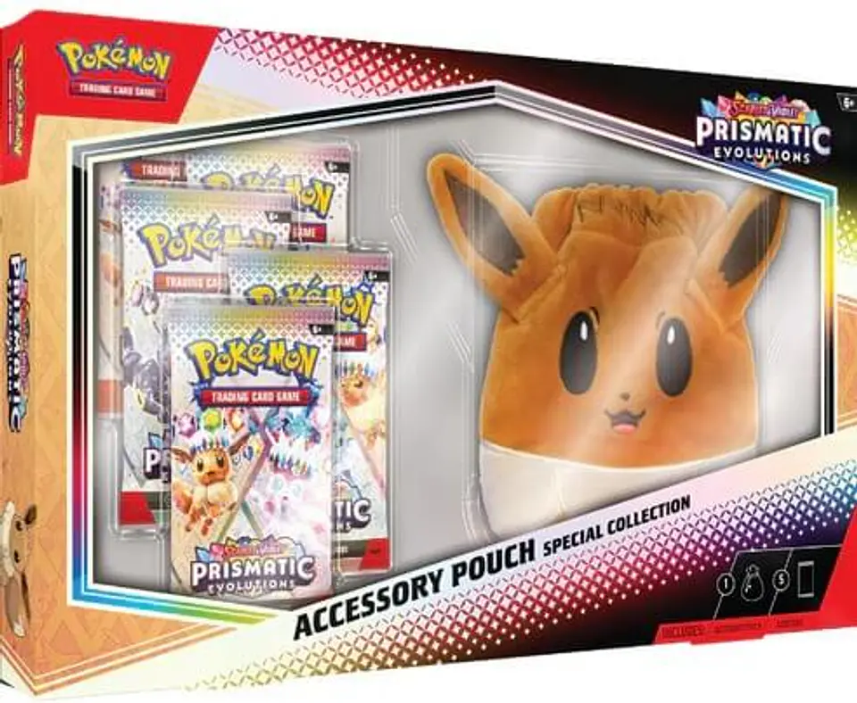 Prismatic Evolutions Accessory Pouch INGLÉS 1